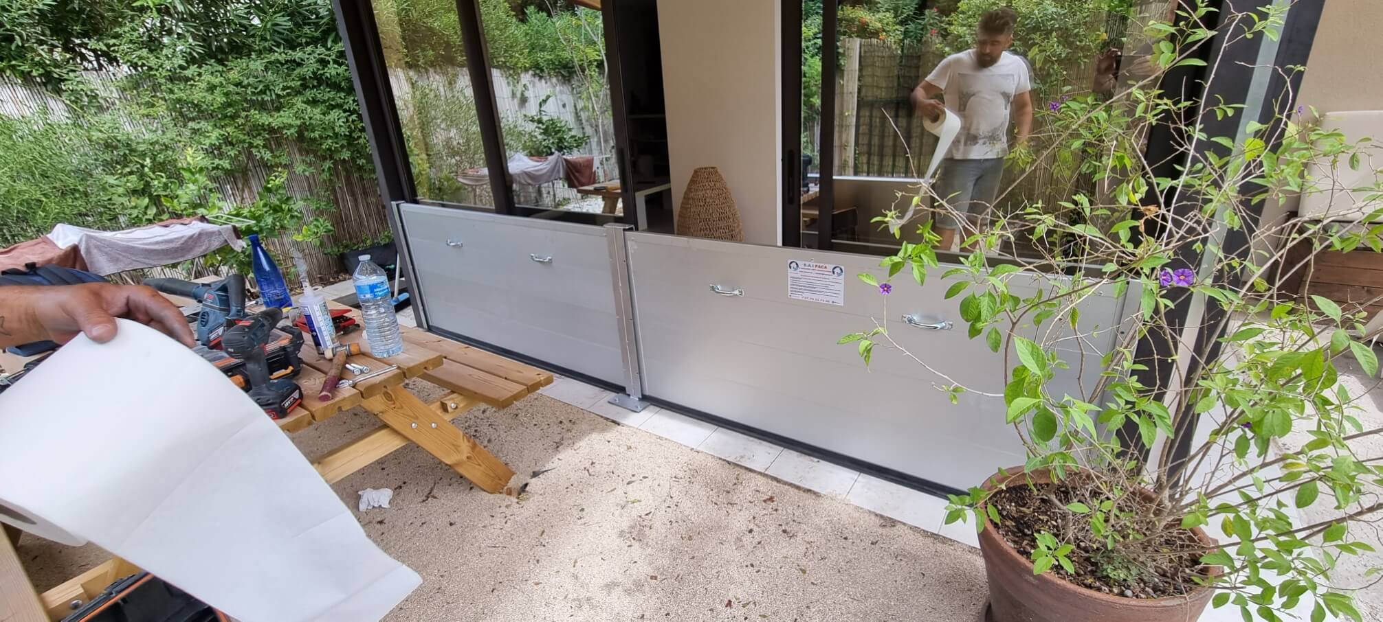 barrière laterale anti inondation sur mesure 06 16 83